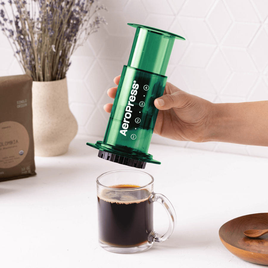 AeroPress Coffee Maker - Clear & Colors