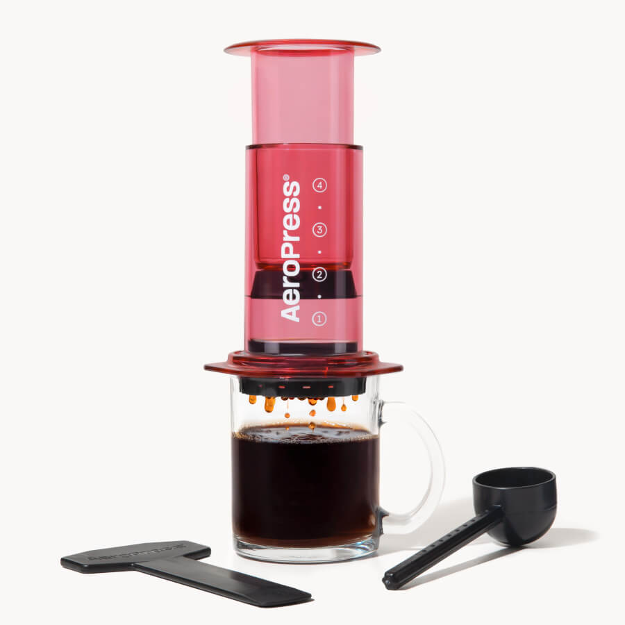 AeroPress Coffee Maker - Clear & Colors