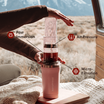AeroPress Coffee Maker - Go Plus
