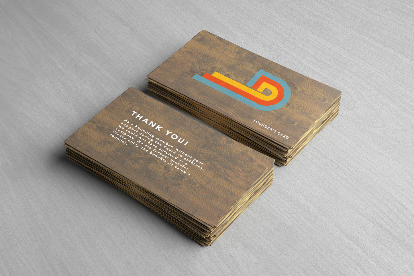 Domestique Founder's Card